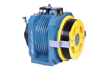 Gearless elevator machines